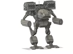 BattleTech Mad Cat and Daishi 3D print model