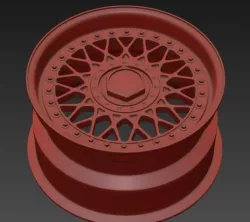 BBS RM Wheel 3D print model