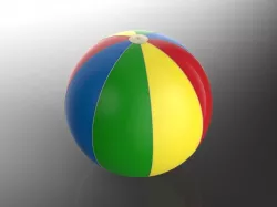 Beach ball 3D print model