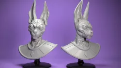 Beerus 3D print model