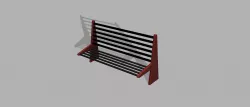Bench modern 3D print model