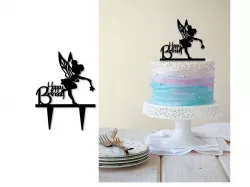 Birthday cake topper set of 3 3D print model