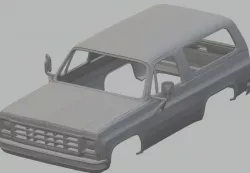 Blazer K5 1978 Printable Body Truck 3D print model