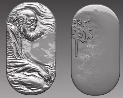 Bodhidharma Master 3D print model