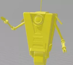 Borderlands ClapTrap with base 3D print model