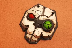 BORDERLANDS INSPIRED TINY TINA MASK 3D print model