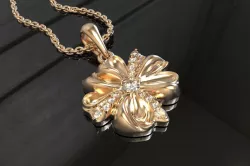Bow pendant C0-3010090 3D print model