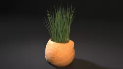  bow planter 3D print model