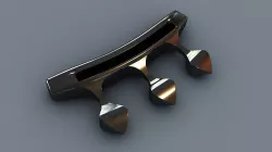 brass knuckles 3D print model