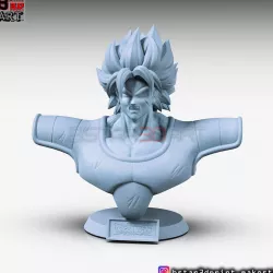 Broly Bust - from Broly Movie 2019 3D print model