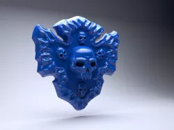 Buckle of  Amina 3D print model