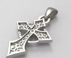 Celtic cross 3D print model