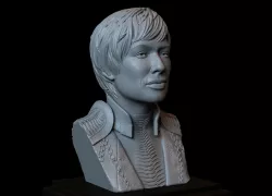 Cersei Lannister - Game Of Thrones - Portrait - Bust 3D print model
