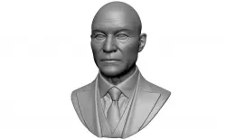 Charles Xavier Professor X 3D print model