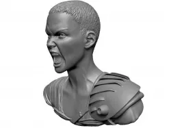 Charlize Theron Furiosa from Mad Max Fury Road 3D print model