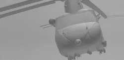 Chinook CH-47 Boeing  3D print model