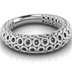 Circle shaped ring 3D print model
