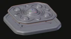 Ciri Belt Pieces 3d printable STL files 3D print model