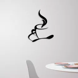 COFFEE CUP FOR WALL DECORATION 3D print model