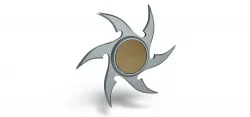 Cosplay Ninja shuriken 3D print model