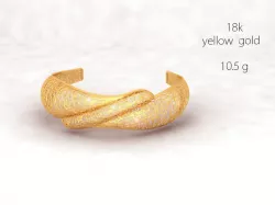 Cuff bracelet 3D print model