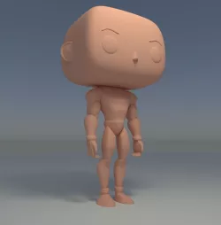 Custom Pop Infinity Hero 3D Print Model 3D print model