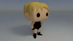 Custom Pop Male Standing Figure 3D Print 3D print model