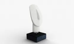 Cycladic Head Sculpture 3D print model
