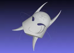 Cypher Team Kunoichi Mask Printable Model 3D print model
