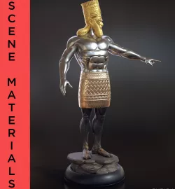 Daniel 2 Statue  King Nebuchadnezzar Dream Pose 2 3D print model