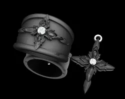 Dark Cross 3D print model 3D print model