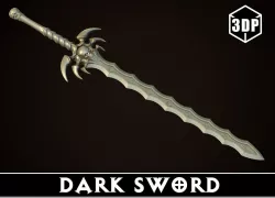 Dark Sword 3D print model
