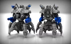 Dark Techno Heavy Arachknight Torso 3D print model