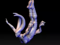 Darth Talon - Free Falling Pose 3D print model