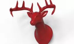 Deer Head 3D print model