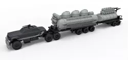 Diecast model People eater truck from Mad Max 4 Scale 1 to 43 3D print model