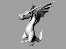 Dragon 3D print model