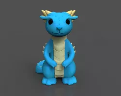 Dragon 3D print model