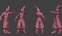 Dragon Ball Z Kid Buu - Majin Buu 3D printable model 3D print model