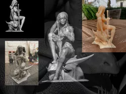 Dragon head 3D print model