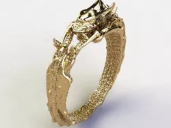 Dragon Ring 3D print model