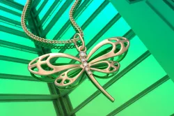 Dragonfly pendant 3D print model
