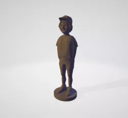 Dustin Stranger Things 3D print model