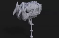 Earth Ender - Monster Hunter World Iceborne Hammer 3D print model