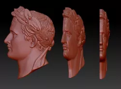Emperor Augustus 3D print model