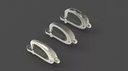 English lock pack for earrings 3D print model