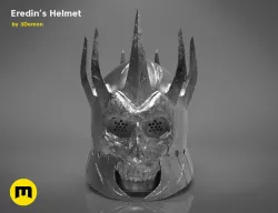Eredins helmet - The Witcher Wild Hunt 3D print model