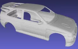 Escort RS Cosworth MK5 Printable Body Car 3D print model