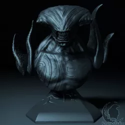 FACELESS VOID BUST DOTA 2 3D print model