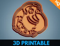 Family Guy Glenn Quagmire Cookie Cutter Birthday Gift  3D print model